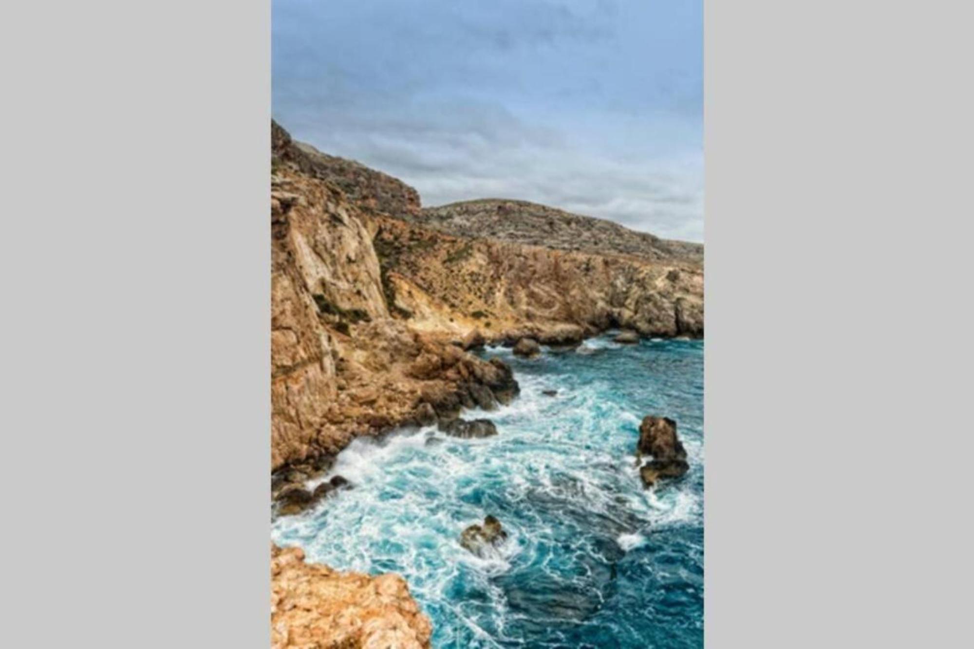 Authentic Gf Apartment With Terrace At The 3 Cities Marina Cospicua Extérieur photo