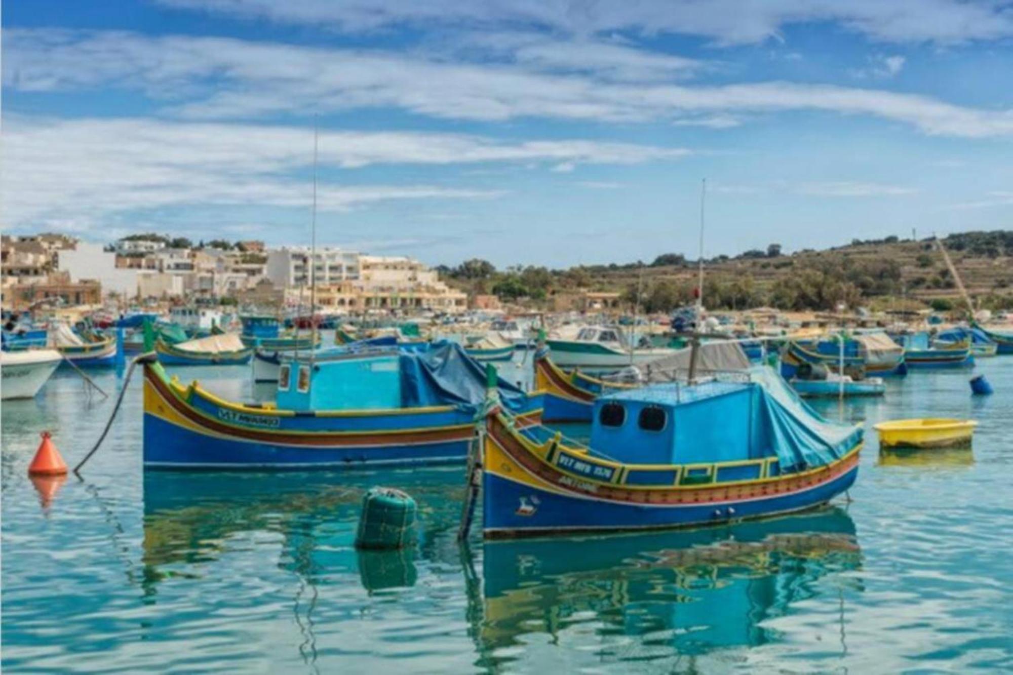 Authentic Gf Apartment With Terrace At The 3 Cities Marina Cospicua Extérieur photo