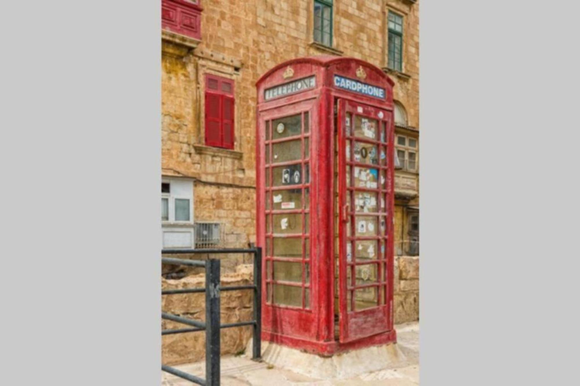 Authentic Gf Apartment With Terrace At The 3 Cities Marina Cospicua Extérieur photo