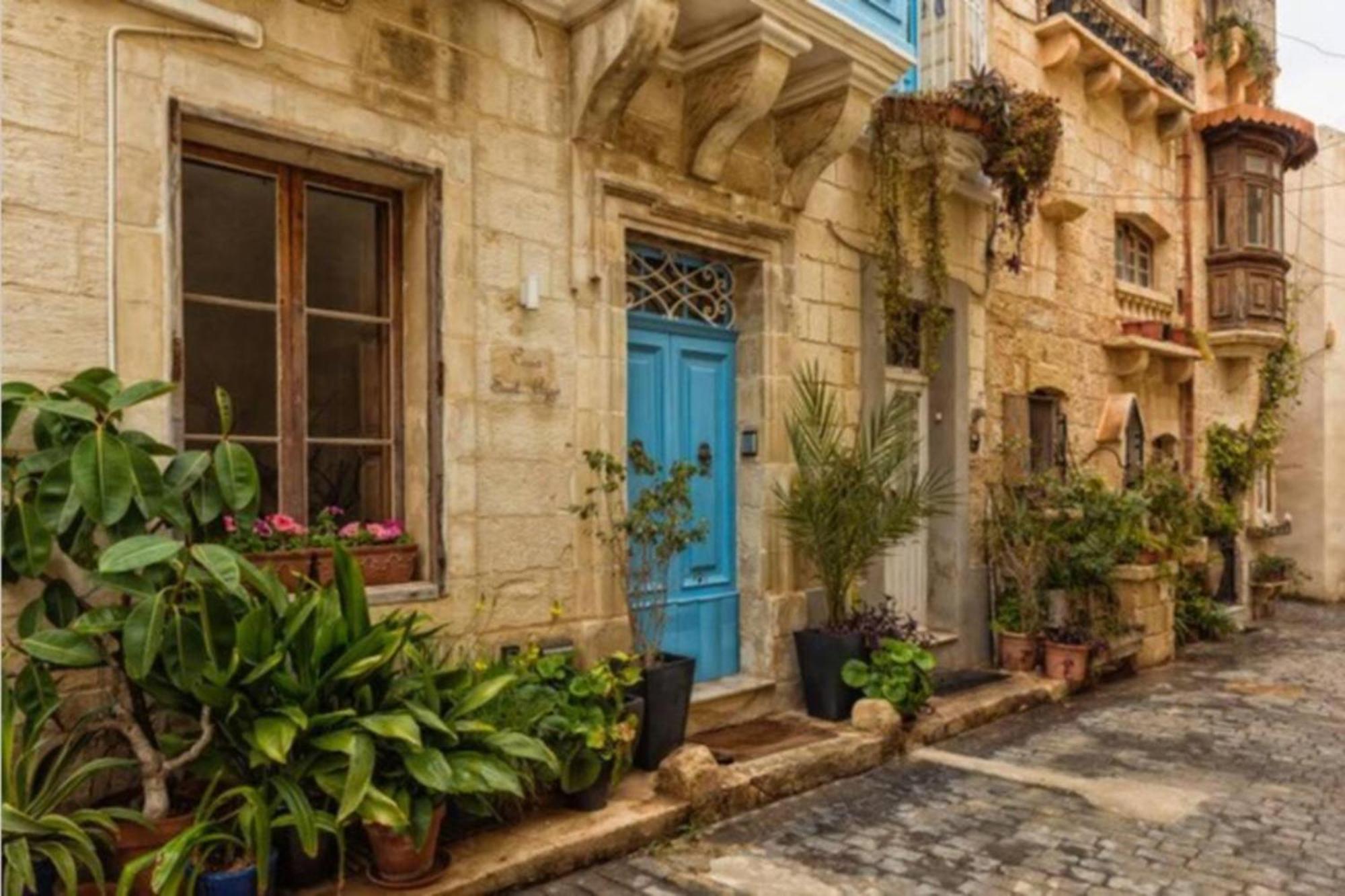 Authentic Gf Apartment With Terrace At The 3 Cities Marina Cospicua Extérieur photo